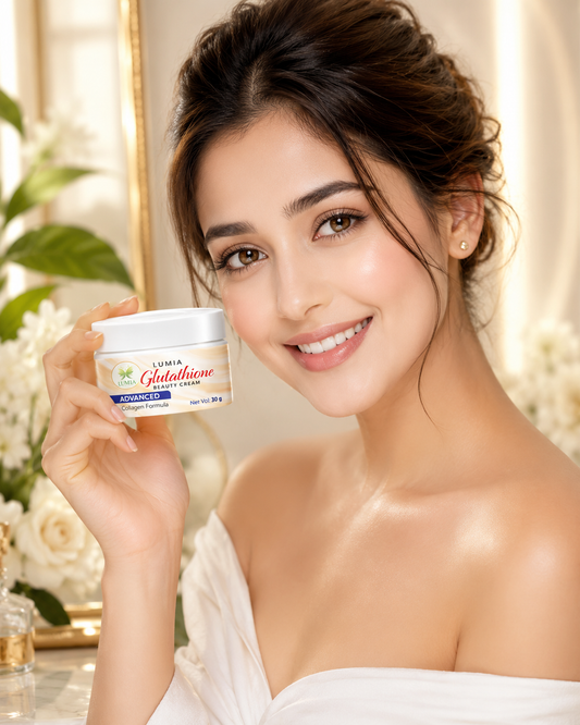 Lumia Glutathione Beauty Cream + Lumia Pure Rose Water