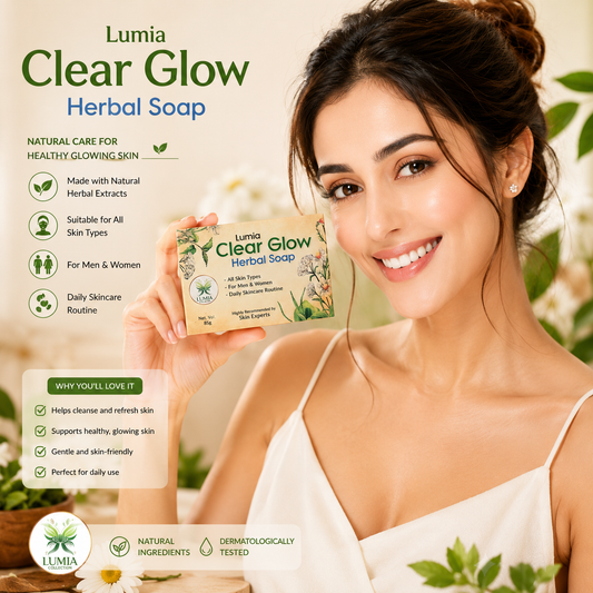 Lumia Clear Herbal Glow Soap + Lumia Pure Rose Water