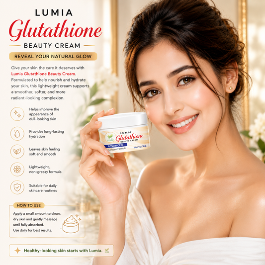 Lumia Glutathione Beauty Cream + Lumia Pure Rose Water